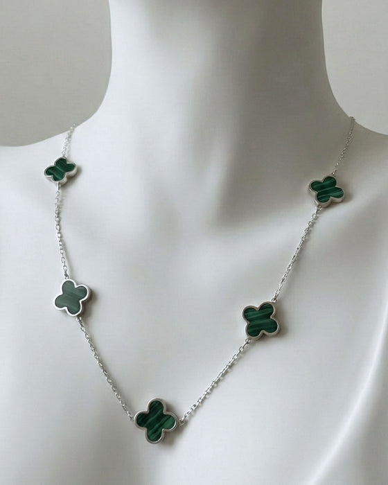 VerdantBloom Afghan Malachite Harmony Set