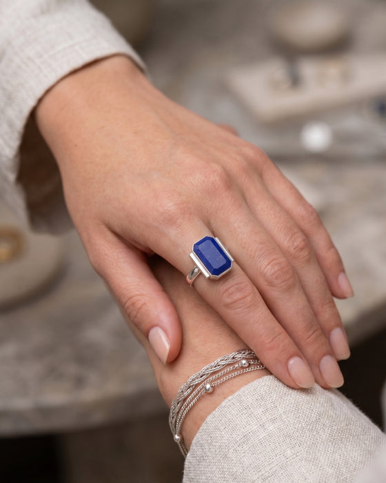 Imperia Crest Lapis Ring