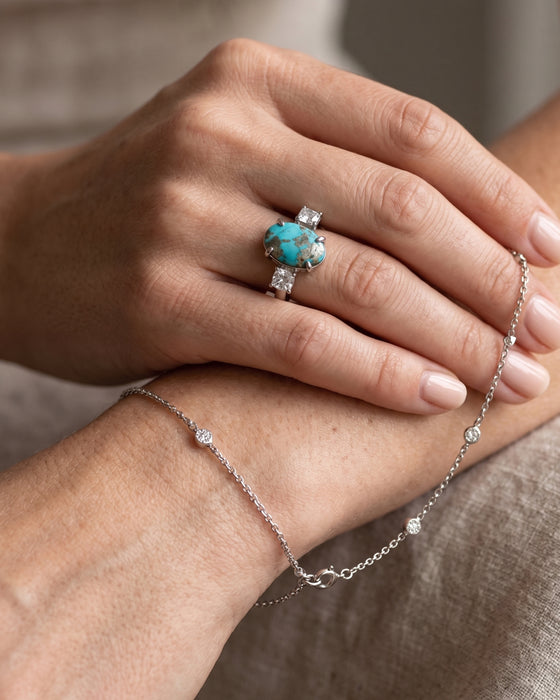 Azure Heirloom Turquoise Ring