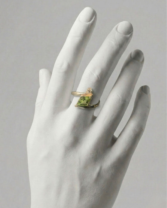 Aurielle Prism Peridot Ring