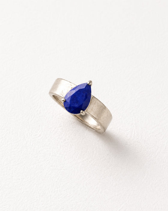Sapphire Dune Lapis Ring