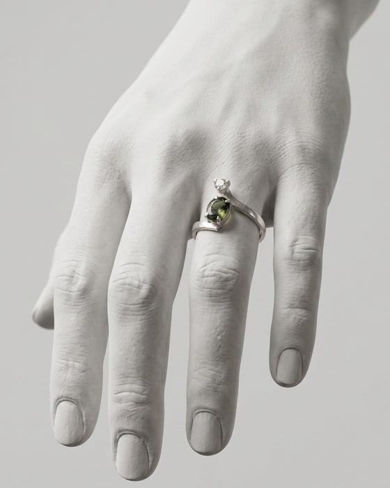 Olivelle Grace Tourmaline Ring