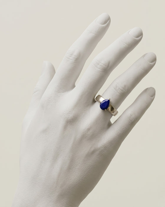 Sapphire Dune Lapis Ring