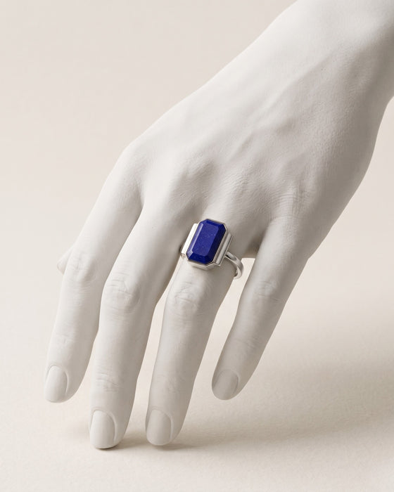 Imperia Crest Lapis Ring