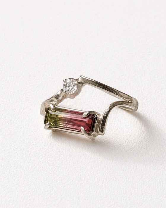 Rosavera Watermelon Tourmaline Ring