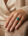 Hand wearing Blue Celeste Ring