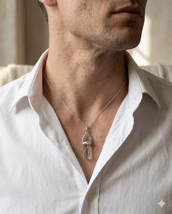 Kunar Glacierlight Aquamarine Pendant