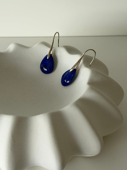 NilaDrop Afghan Lapis Lazuli Earrings