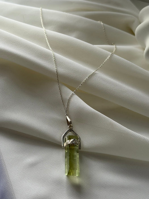 Kunar Glacierlight Aquamarine Pendant
