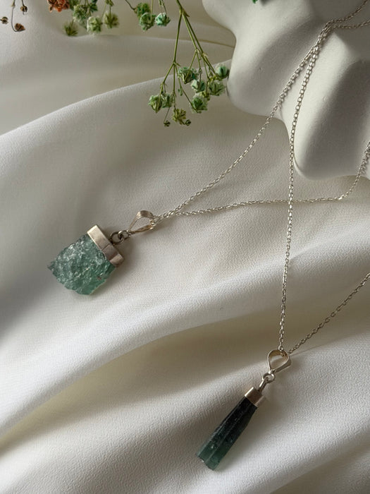 Aurora Glass Afghan Tourmaline Pendant