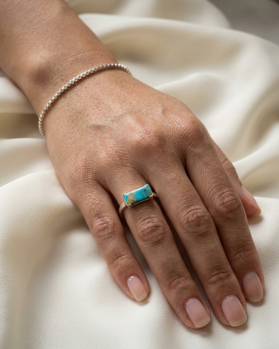 Terra Bar Turquoise Ring