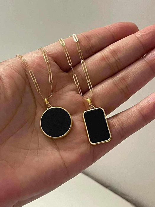 The Noir Medallion Duo