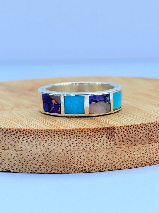 The Azure Mosaic Ring