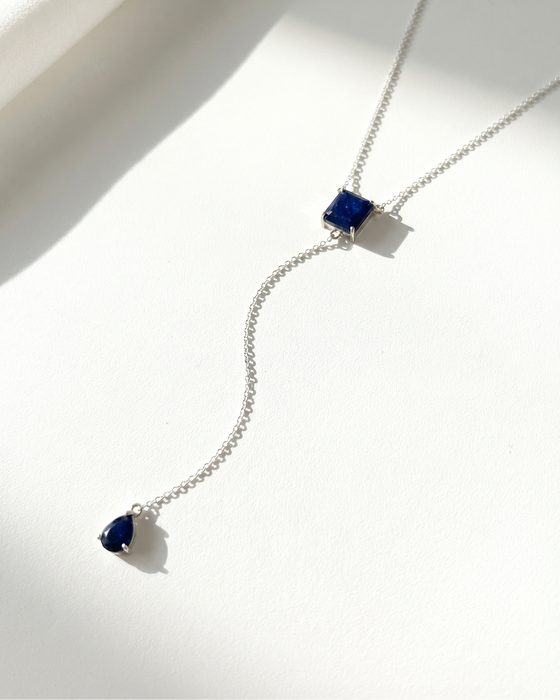 Midnight Drop Layer Necklace