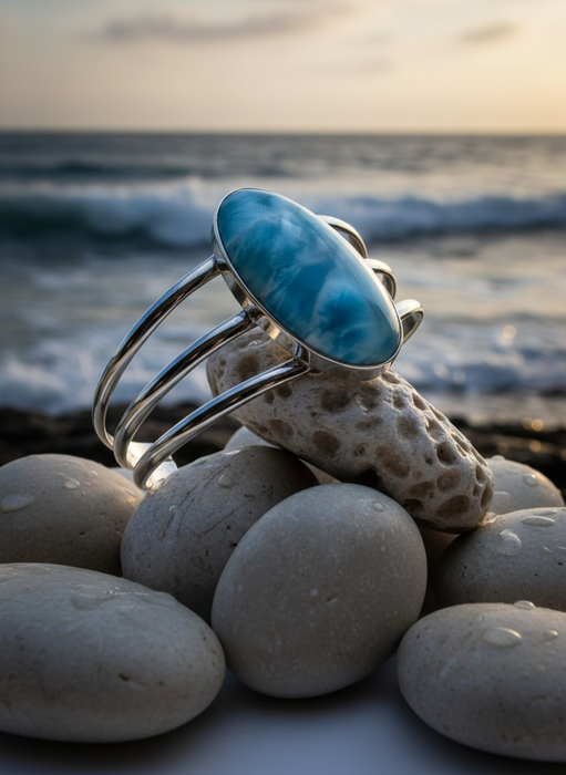 The Celeste Wave Cuff